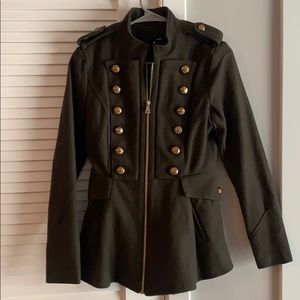 Women’s XS  Aqua wool coat